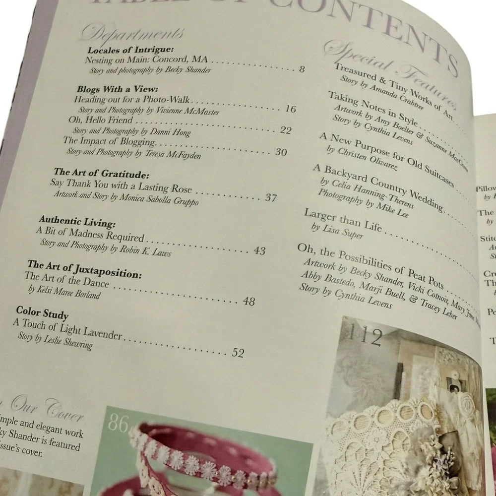 Somerset Life Memories Magazine Lot 3 Issues Creative Living Scrapbooking Art